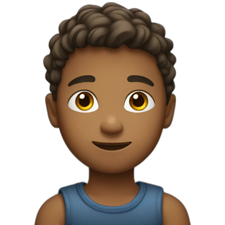 young boy arms crossed emoji