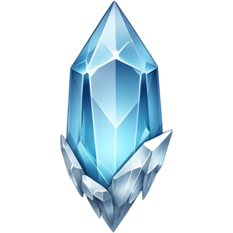white crystal emoji