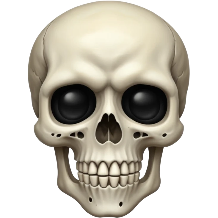Raging skeleton emoji
