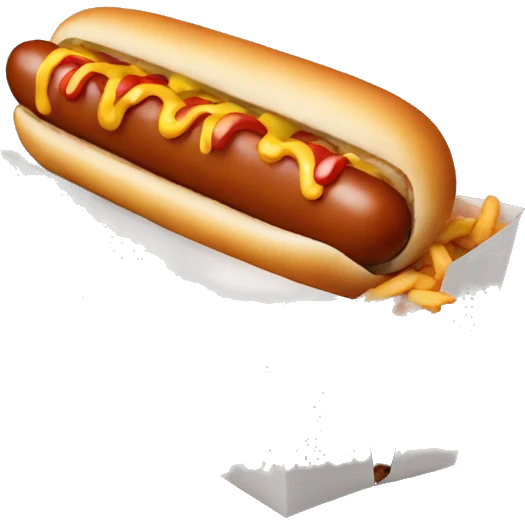 hotdog emoji