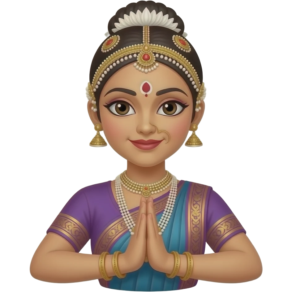 Bharatnatyam, emoji