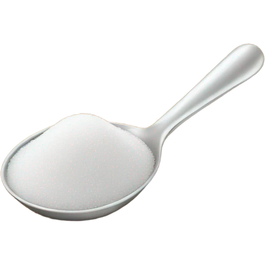 emoji with a spoon of sugar emoji