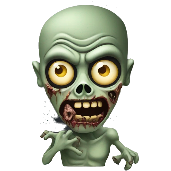 zombie on computer emoji