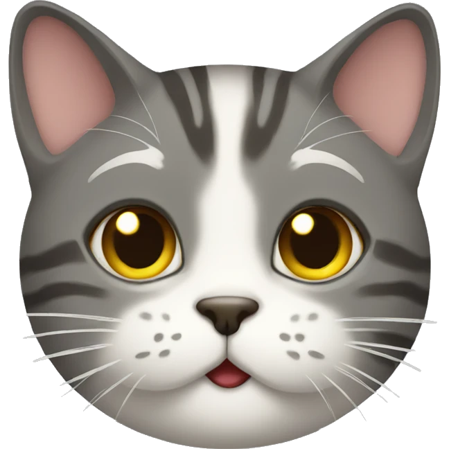Funny thanks cat emoji