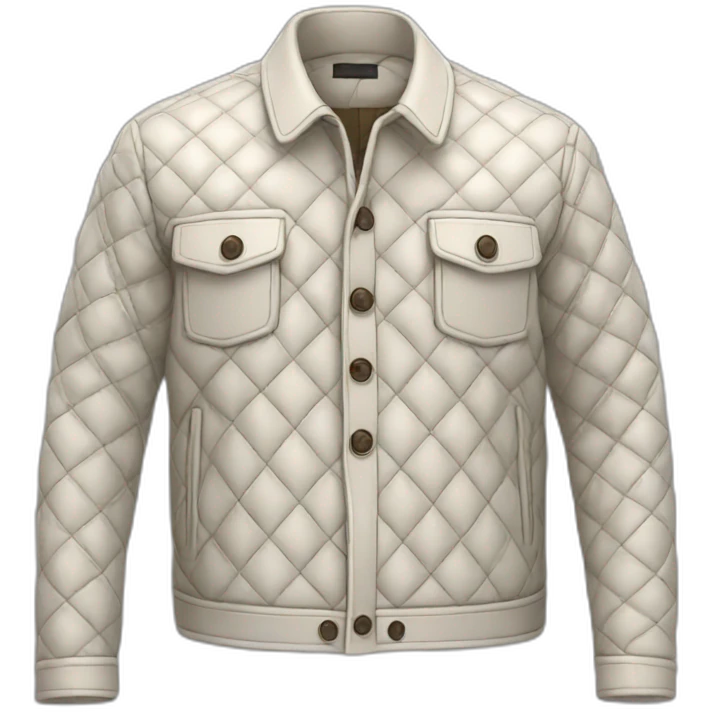 quilted veste for men emoji