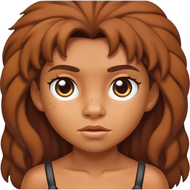 Cavewoman kid emoji