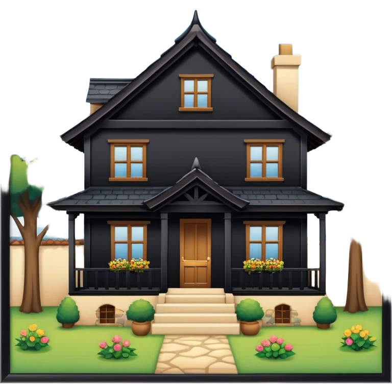 balance with a traditional house on one side and a variety of figures (single person, unmarried couple, etc.) on the other. emoji