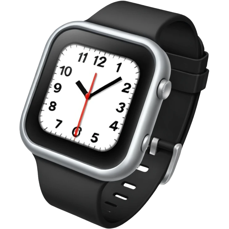 old digital watch emoji