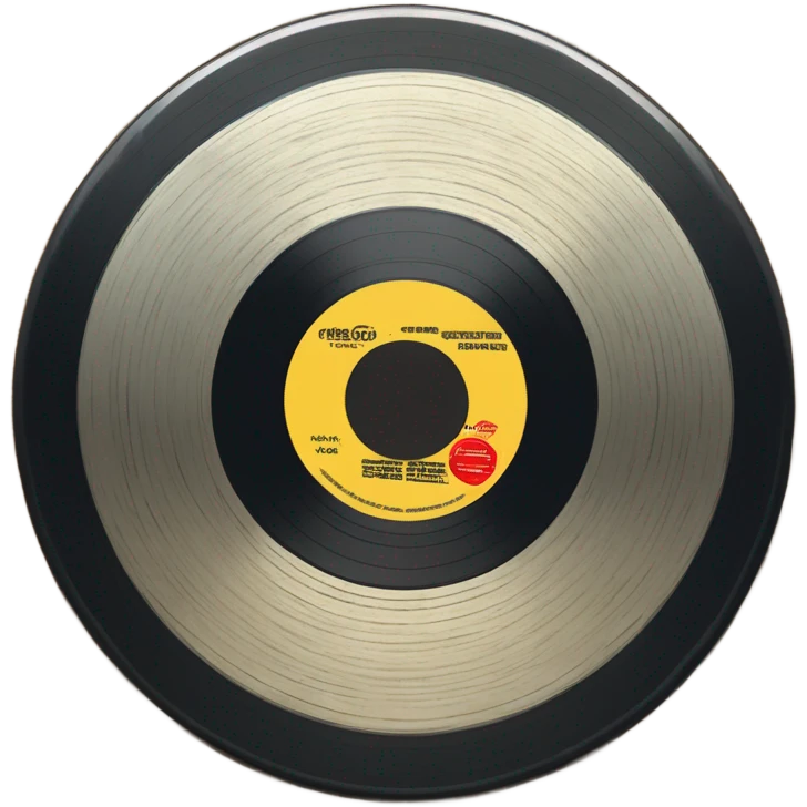 Vinyl record emoji