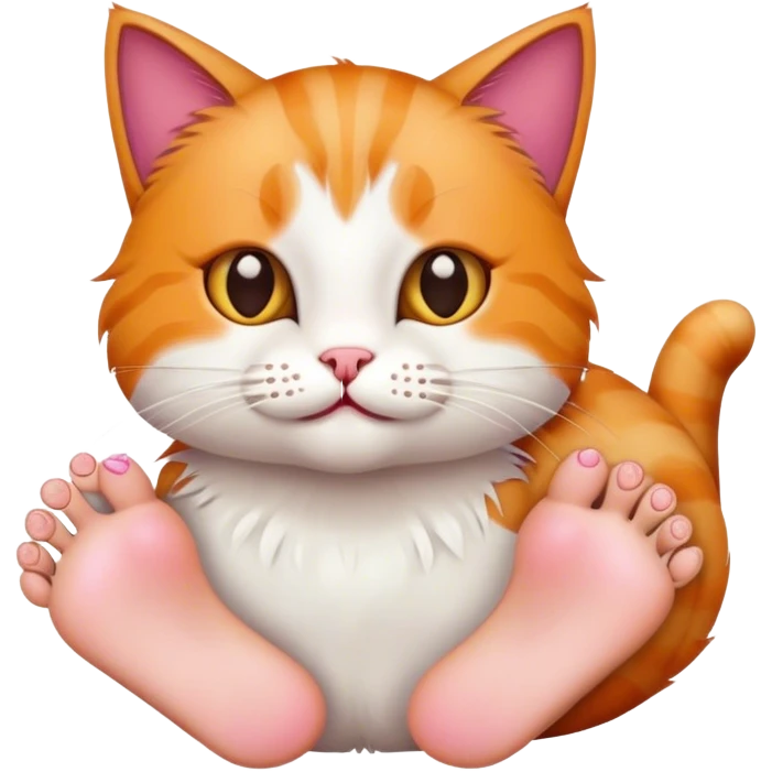 Cat with six toes emoji
