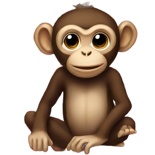 Monkey American Flag emoji