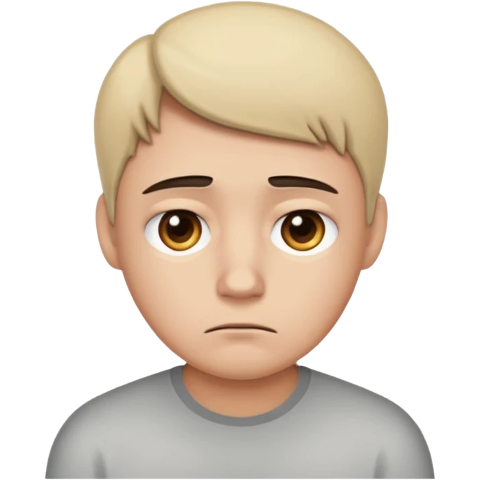 Traurig gucken emoji