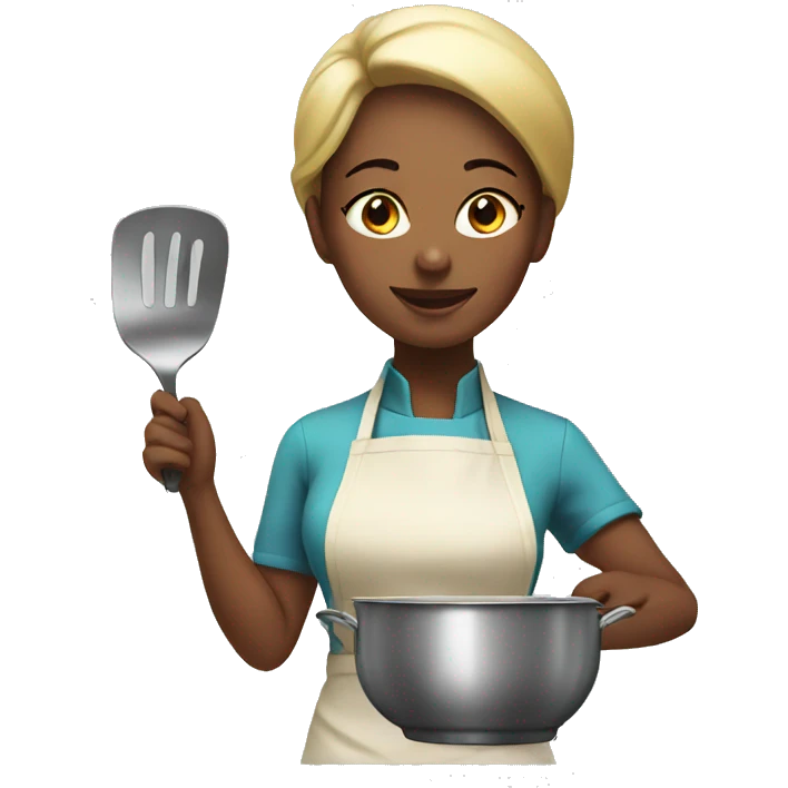 Cooking woman  emoji