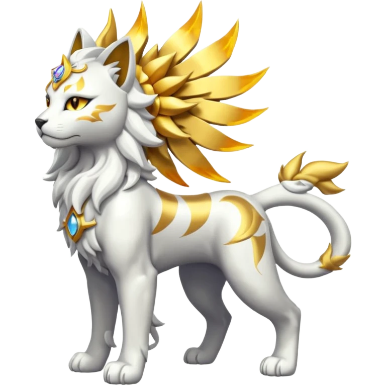Solgaleo full body emoji