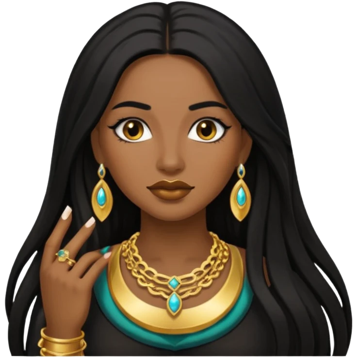 A Litina baddie emoji