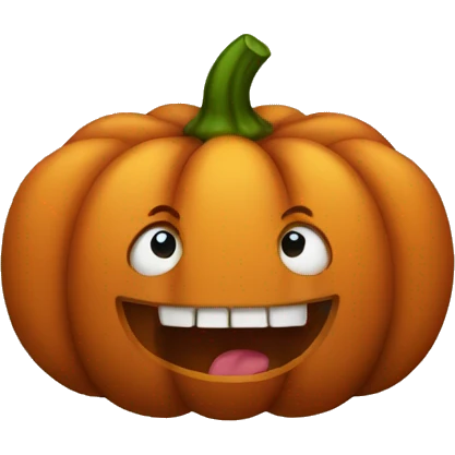 brown pumpkin emoji