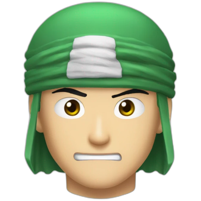 Roronoa zoro emoji