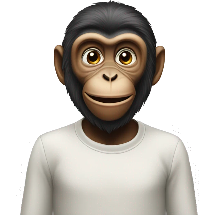 monkey show respect emoji