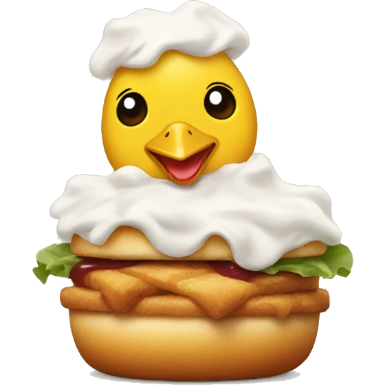chick fil a food emoji