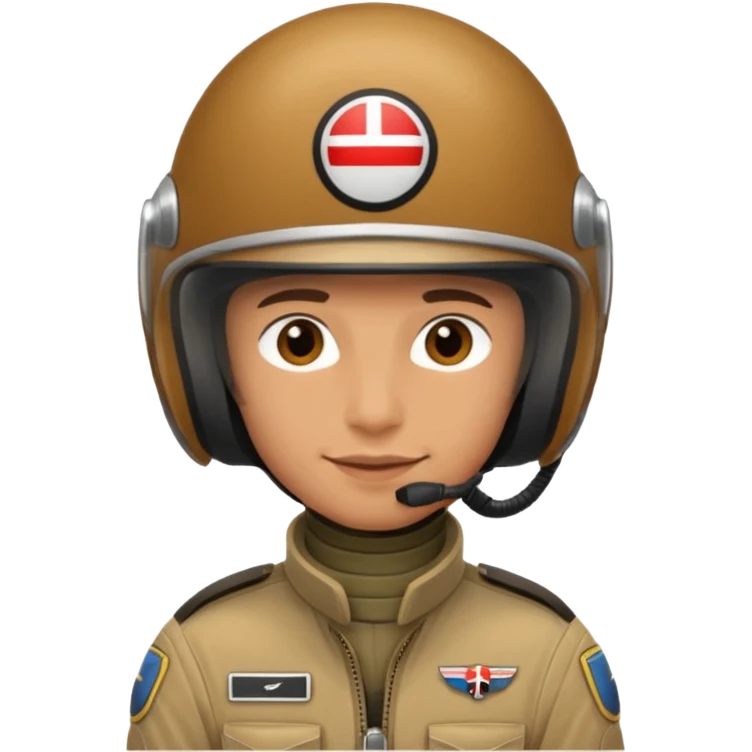f1 pilot with helmet on emoji