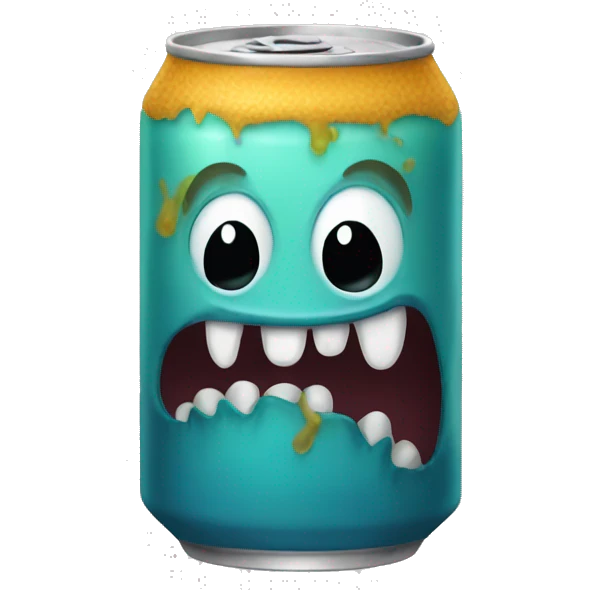 monster can drink emoji
