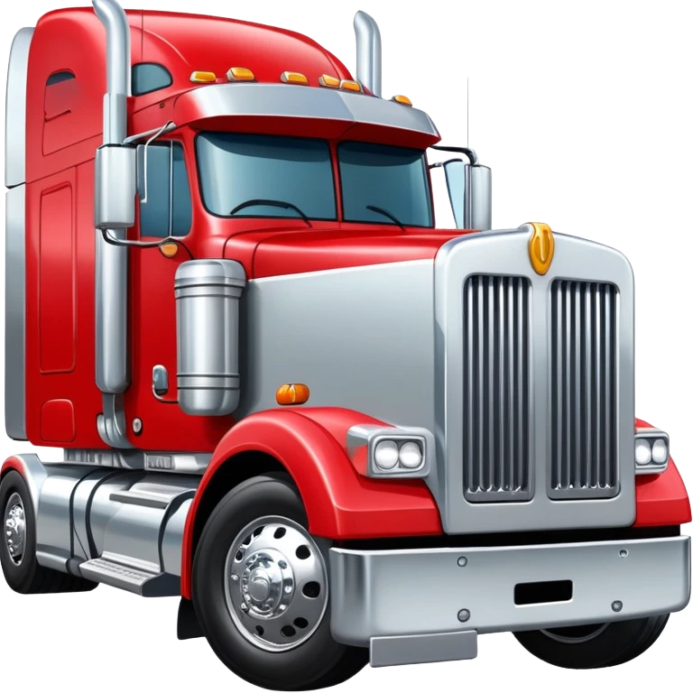 18 wheeler  emoji