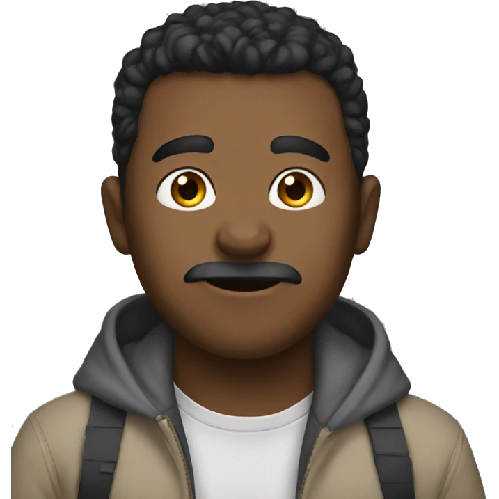 Stranger who dont care emoji