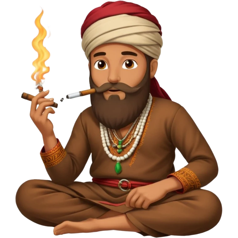 Hukka with khaat emoji