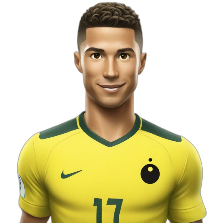 Pickachu sur ronaldo emoji