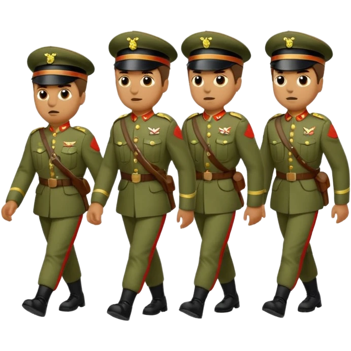 march out  emoji