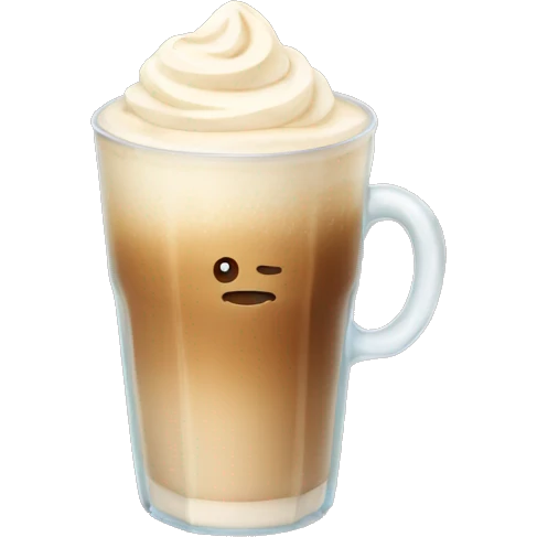 Ice latte  emoji