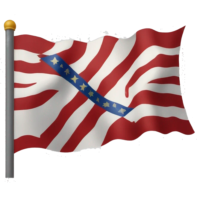 Bandera aspa de borgoña blas de lezo emoji