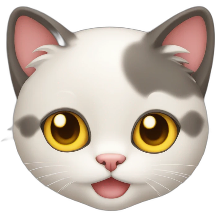 Cat kawai emoji