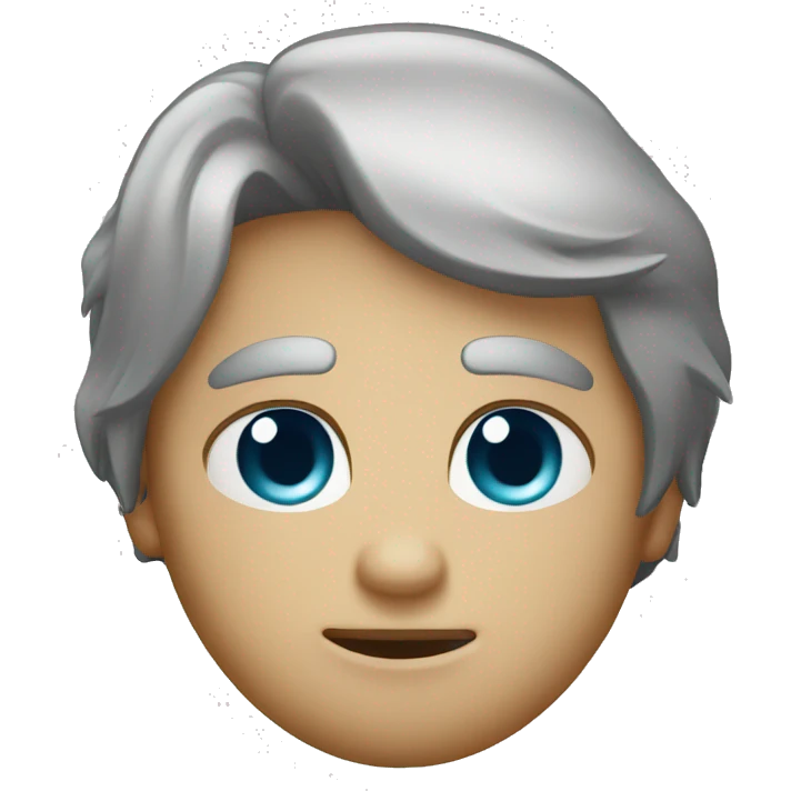 Poker face emoji