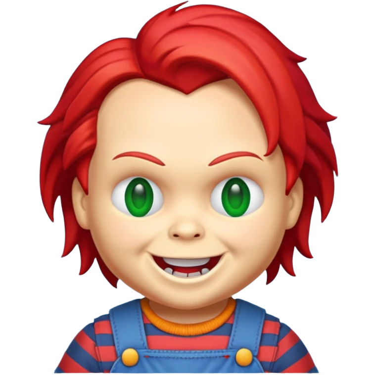 Un emojin de chuky emoji