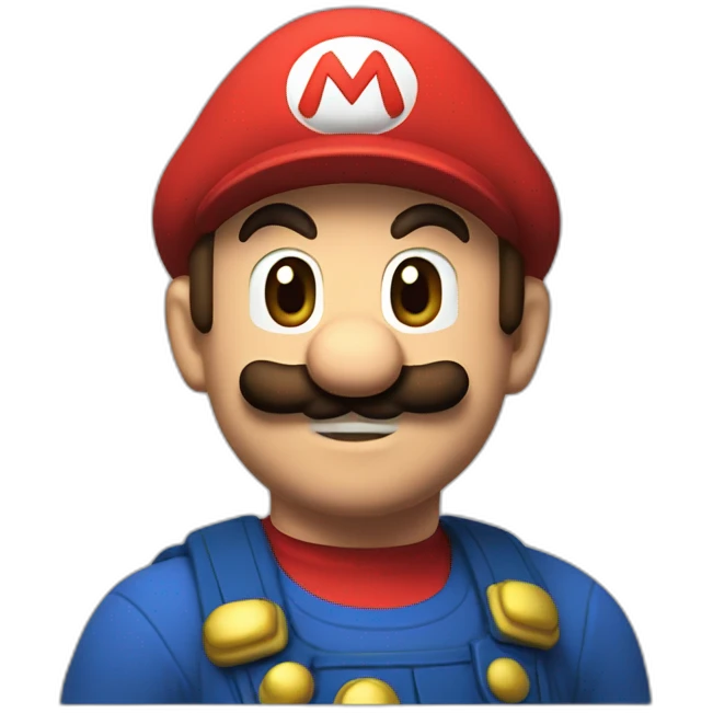 Bloups mario emoji