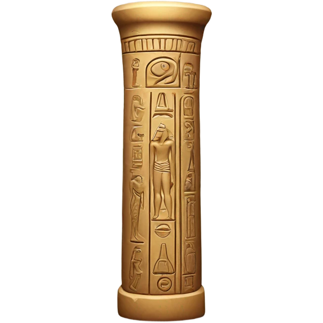 Ancient Egyptian djed pillar  emoji