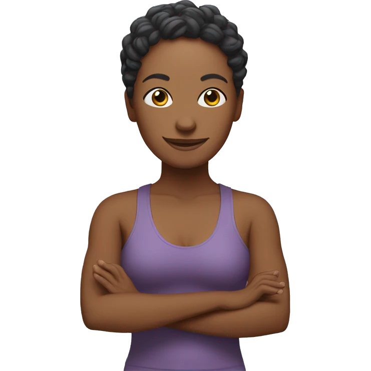 Yoga teacher emoji