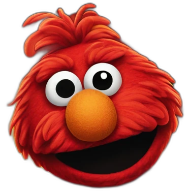 elmo-in-front-of-fire emoji