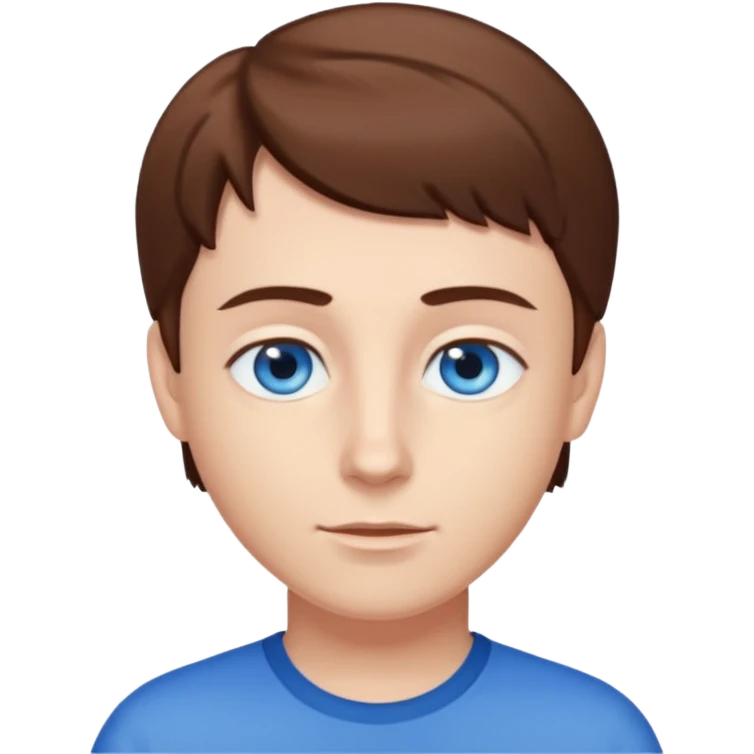 Denny with blue eyes  emoji