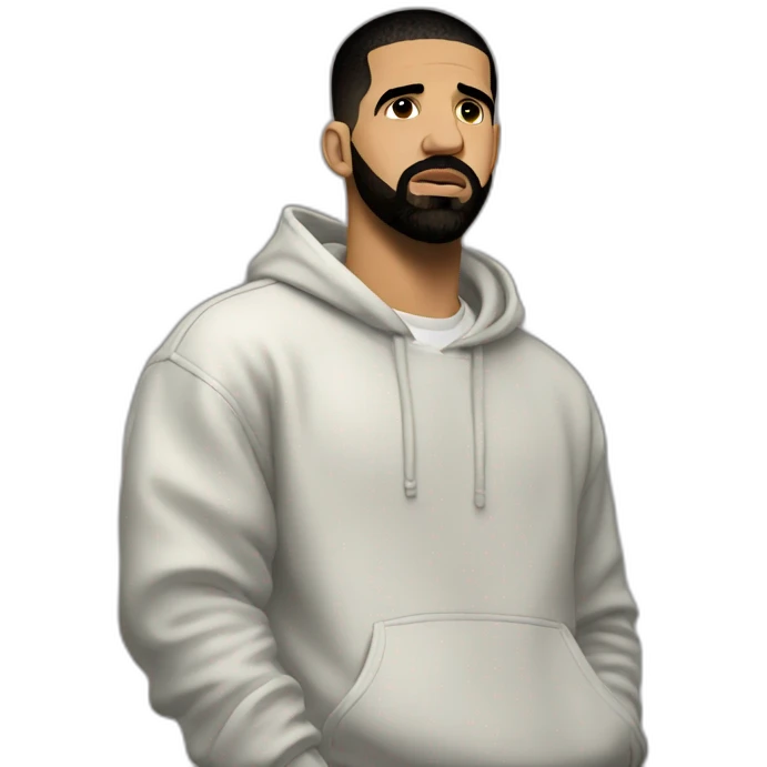 thinking meme with drake emoji