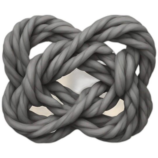 Love knot emoji