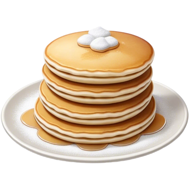 Poffertjes Cinematic Realistic Poffertjes Dessert Emoji, depicted as small, fluffy Dutch pancakes dusted with powdered sugar, rendered with lifelike textures and warm, inviting lighting. emoji