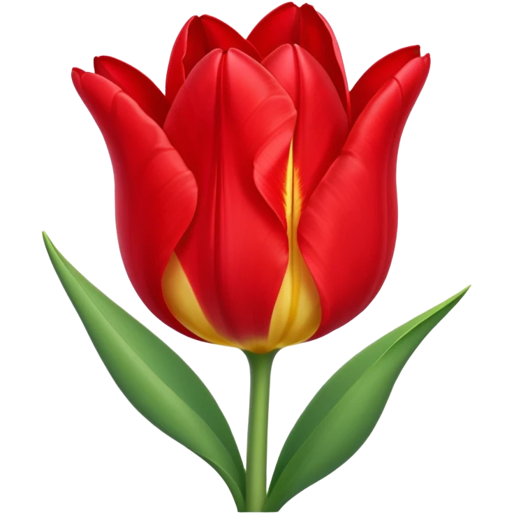 A tulip emoji