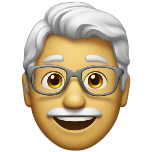 Funny man emoji
