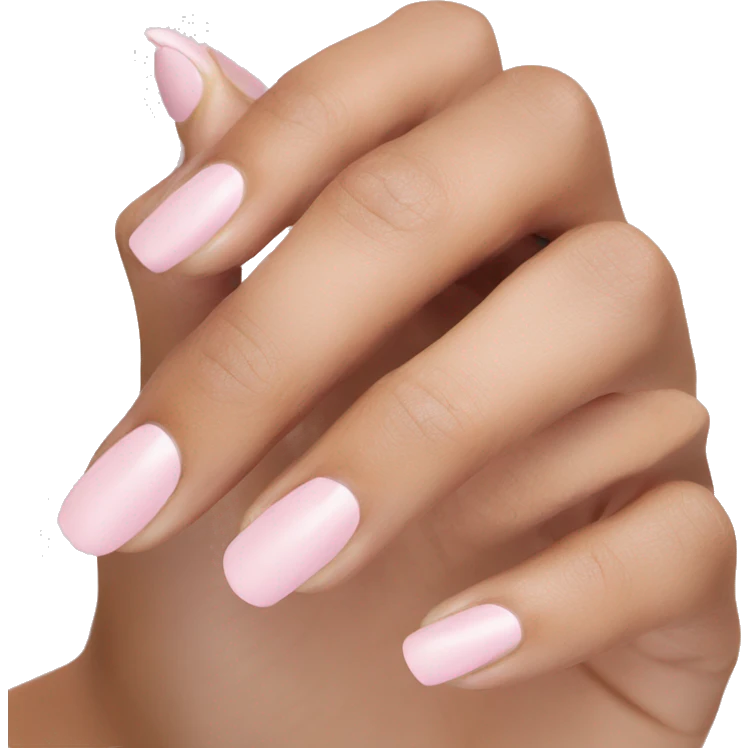 Light pink nails emoji