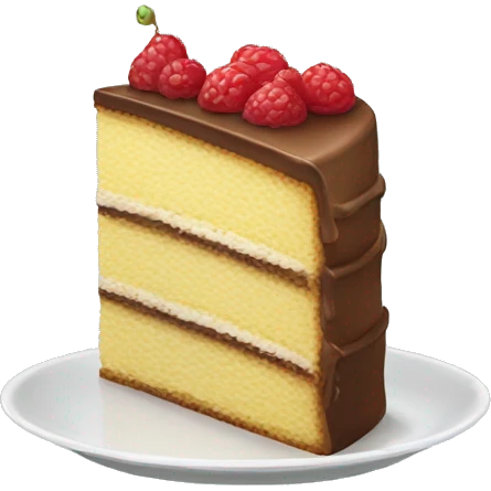 slice of cake emoji