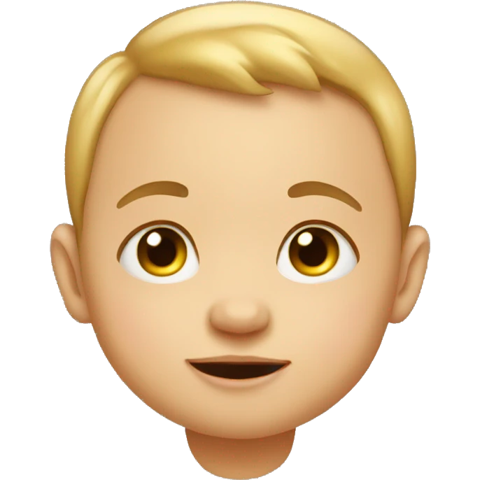 Cute baby emoji