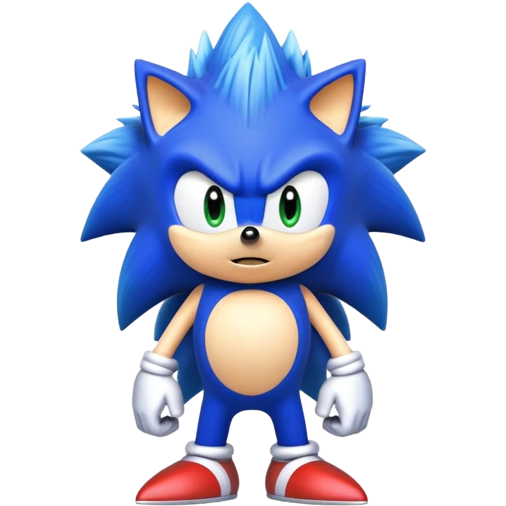 Sonic the hedgehog  emoji
