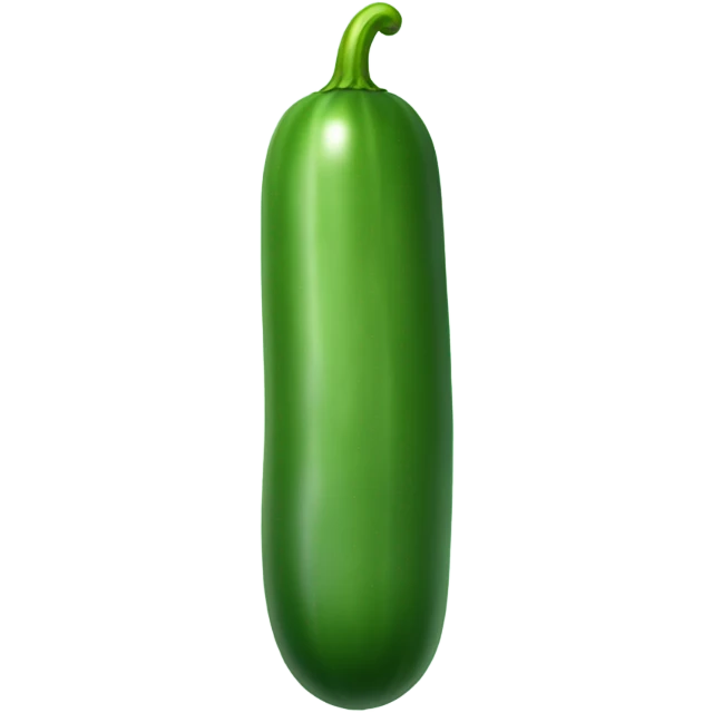 Cool as A Cucumber  emoji
